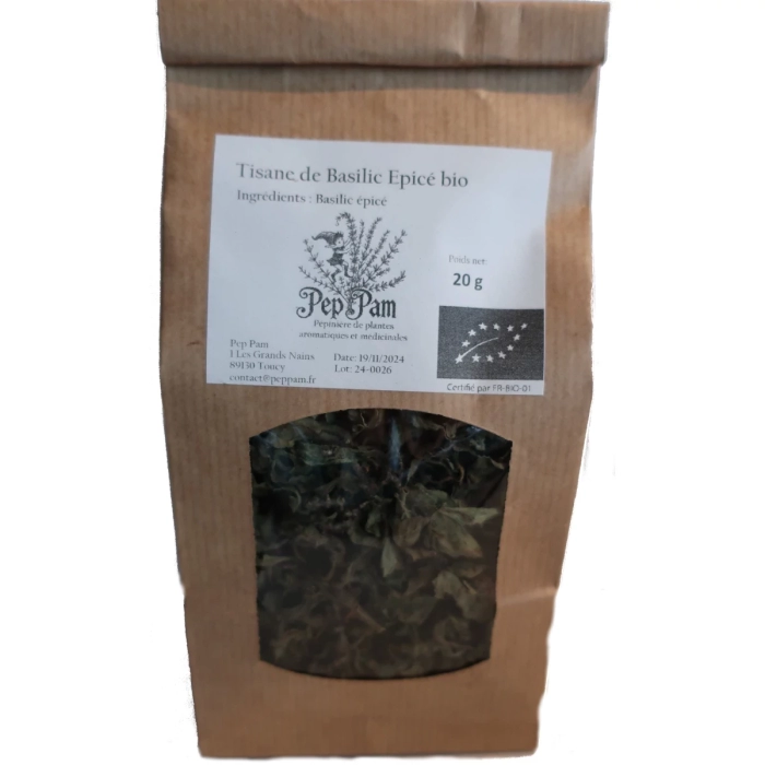 Tisane de Basilic Épicé